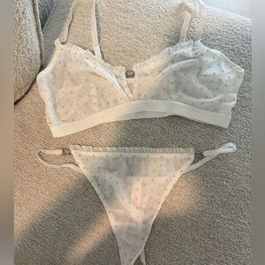 Brand new bridal lingerie set